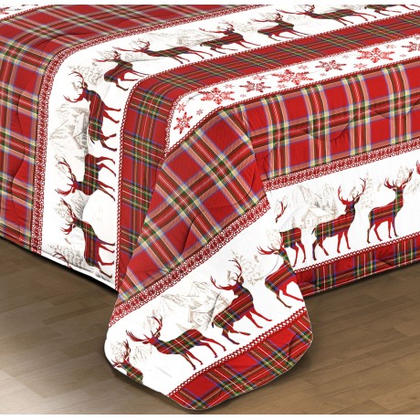 Tyrolean style thick duvet winter quilt