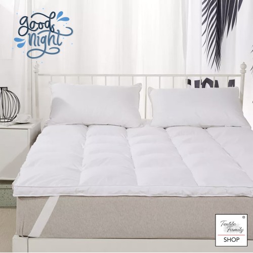 TOPPER for GOOD NIGHT Hypoallergenic Feather Effect Mattress in Microspheres Made in Italy