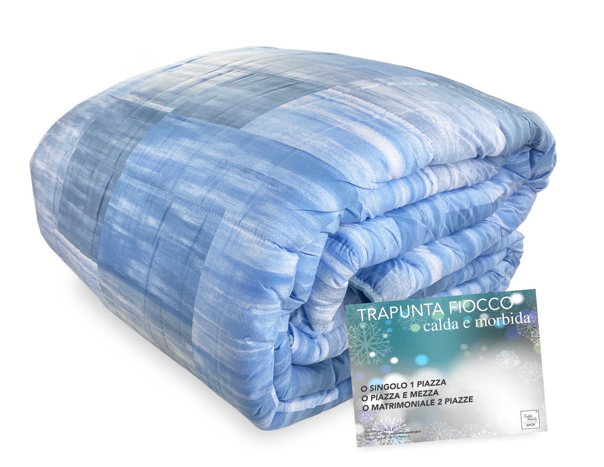 Copriletto Matrimoniale 250x250 Cm - Stampa Digitale Primavera - Foto 5