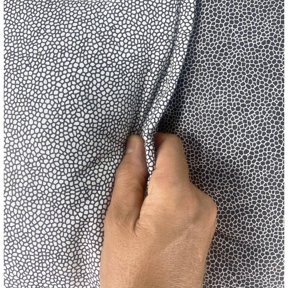 COUETTE KOT © dis. BOY gris Noir MADE IN ITALY pur COTON