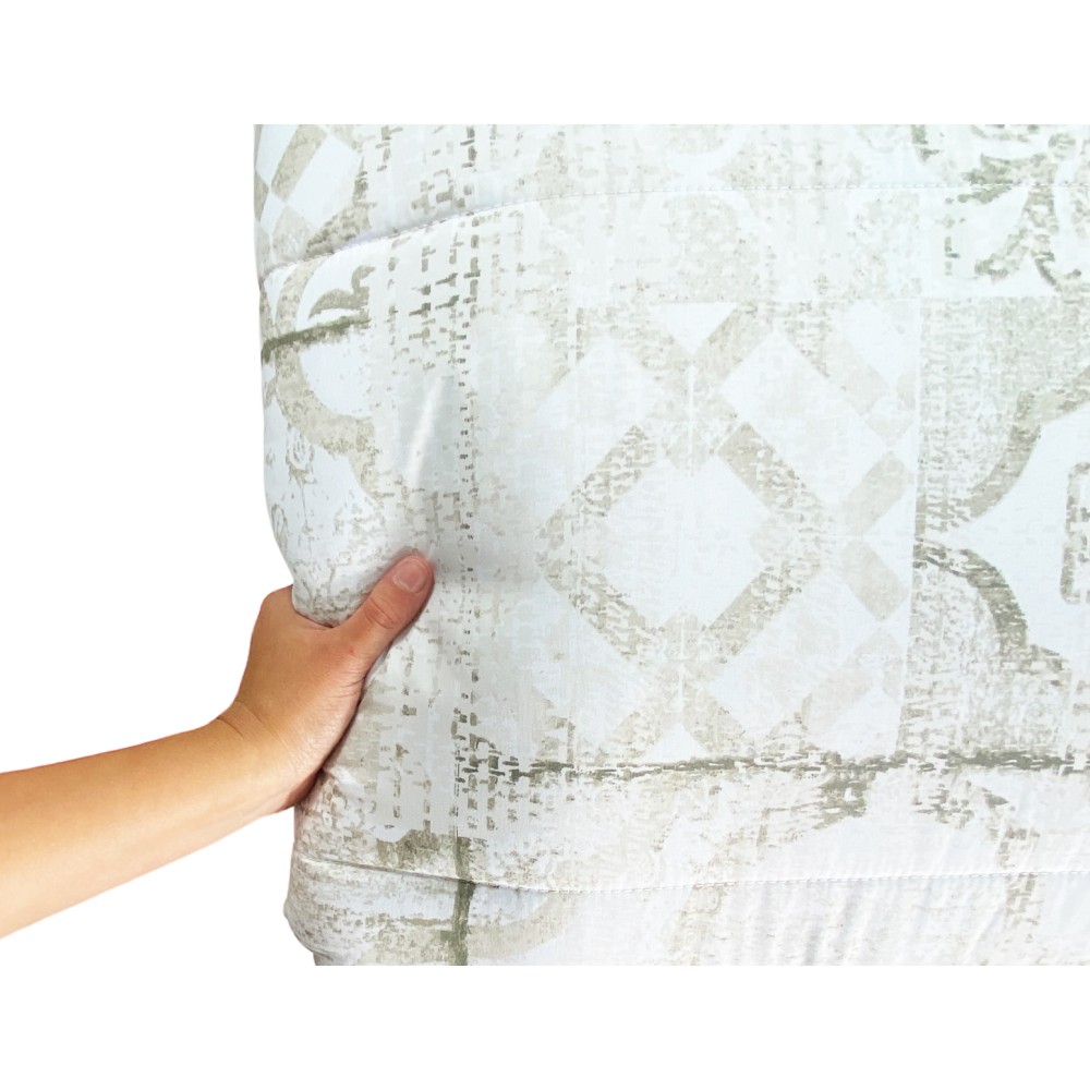 QUILT © BOW SORRENTO Edredón Nórdico de invierno beige hecho en Italia