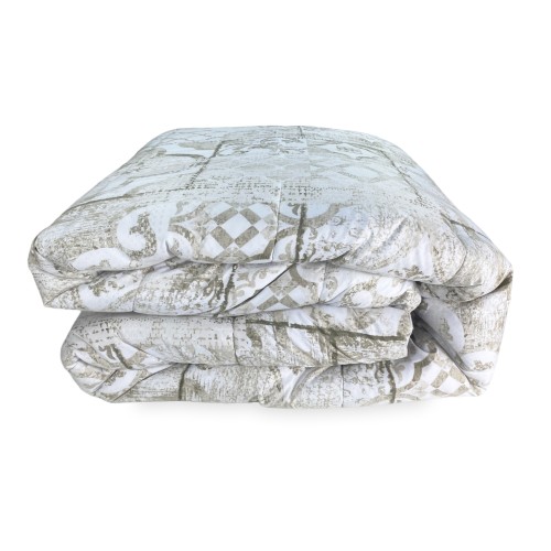 QUILT © BOW SORRENTO Beige Winterdecke made in Italy