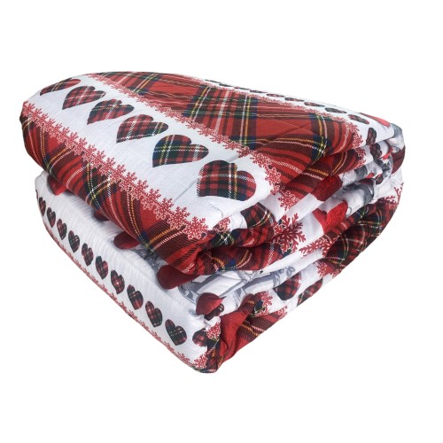 Couette d’hiver ELF RED BOW © Couette d’hiver fabriquée en Italie