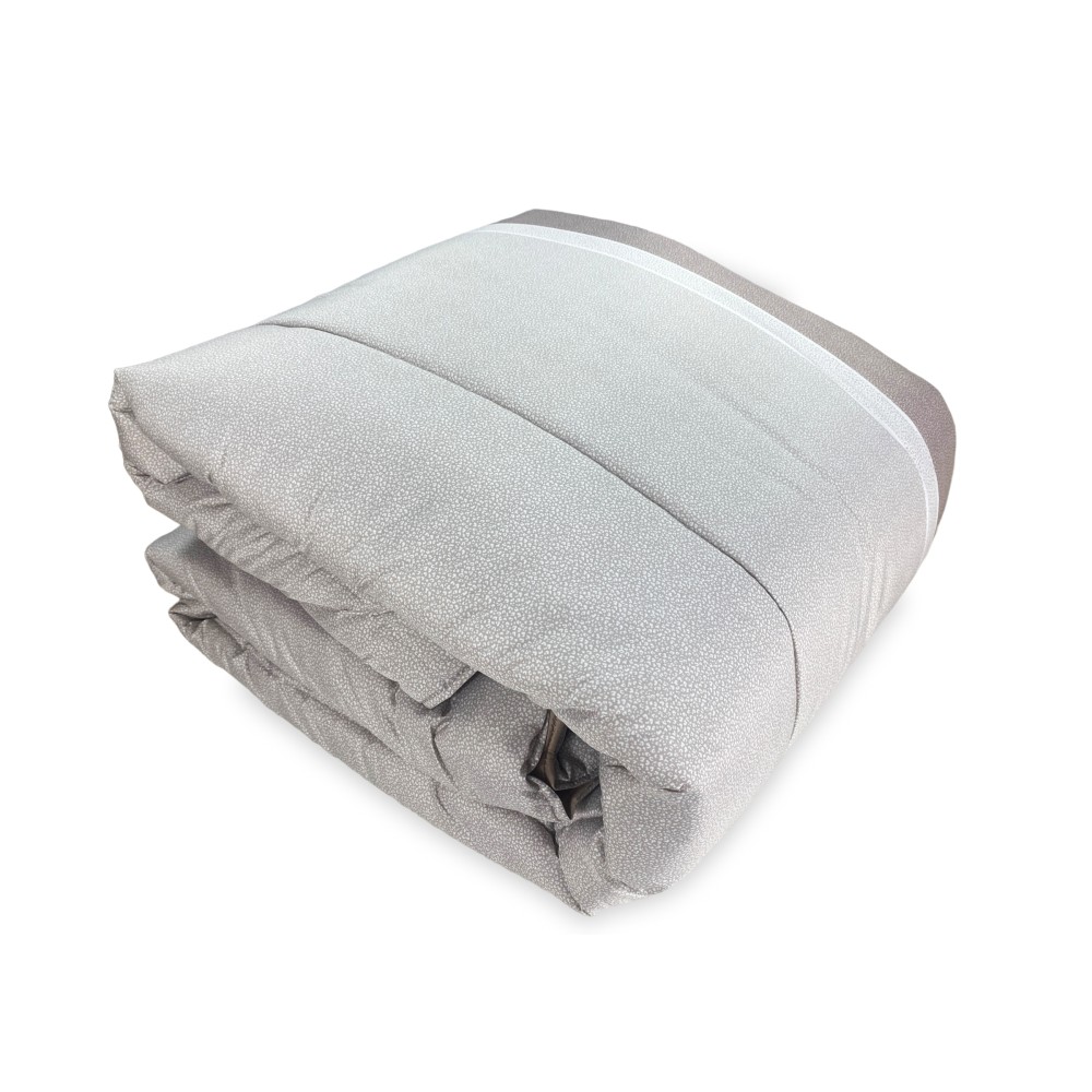 TRAPUNTA FIOCCO © Puntinato BEIGE Piumone invernale made in Italy