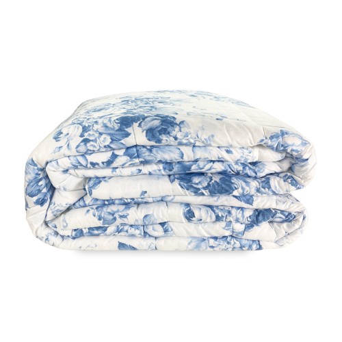 TRAPUNTA FIOCCO © BAROCCO Azzurro Piumone Invernale made in Italy