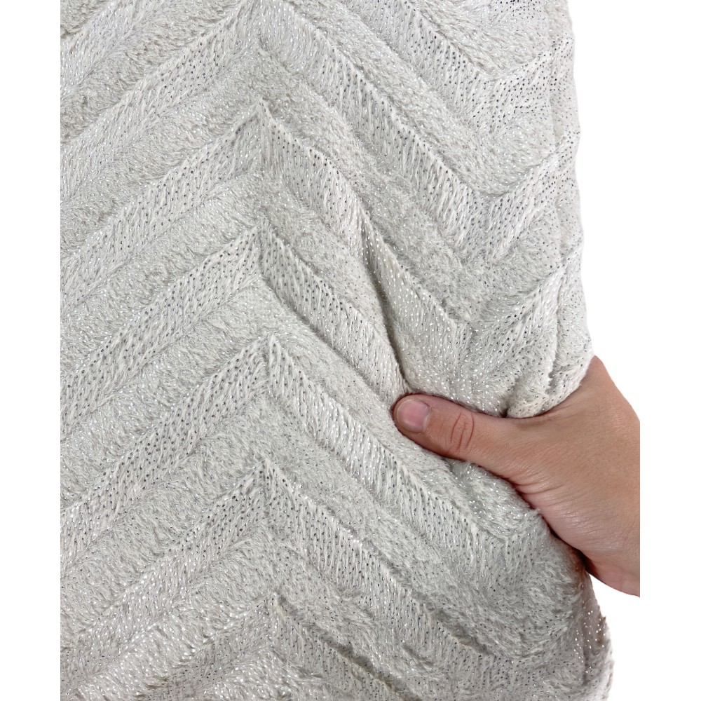 Suave Piel Sintética QUILT Beige SPIKE 2 Camas Dobles