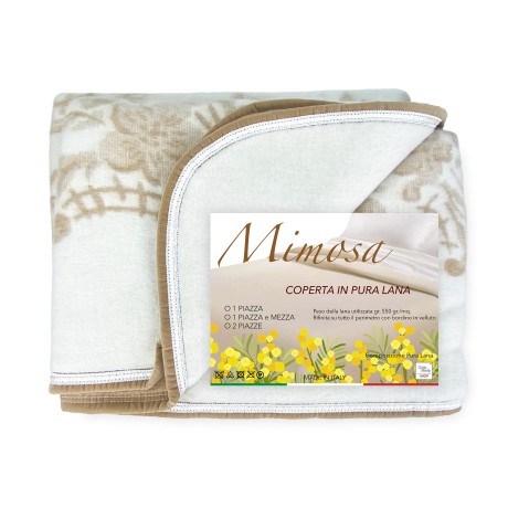 WINTER BLANKET IN PURE WOOL...