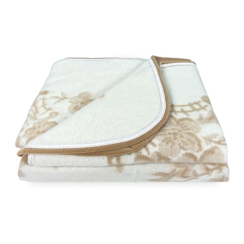 COUVERTURE D’hiver EN PURE LAINE MIMOSA-ANIROS Made in Italy
