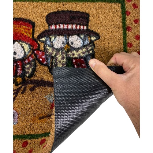 RUG Fußmatte aus natürlicher Kokosnuss GUFETTI auf den Ästen