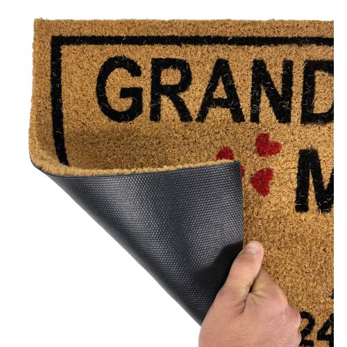 Natural Coconut Doormat GRAND HOTEL MAMMA