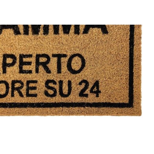 TAPIS Paillasson en noix de coco naturelle GRAND HOTEL MAMMA