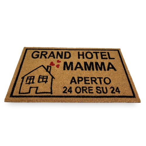 Natural Coconut Doormat GRAND HOTEL MAMMA