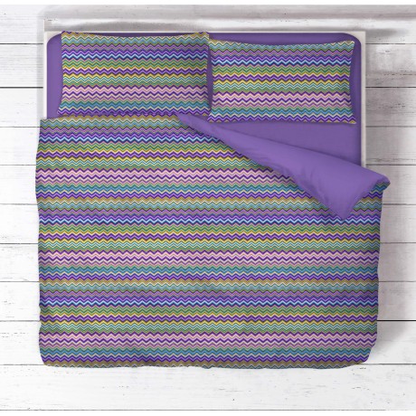 BEATRICE Lilac Duvet Cover...