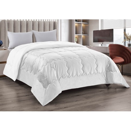 QUILT Duvet in soft IVORY...