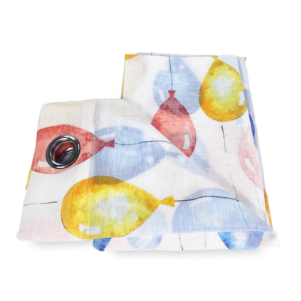 TENDA Modern Bedroom BALLOONS cm. 140X290 Packaged