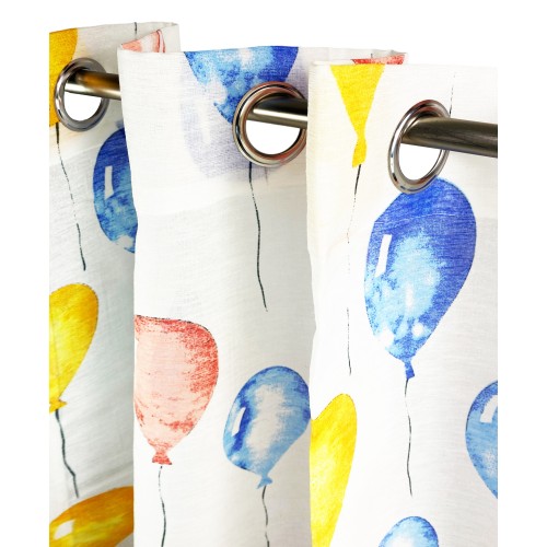 RIDEAU Chambre d’enfant moderne BALLONS cm. 140X290 emballé