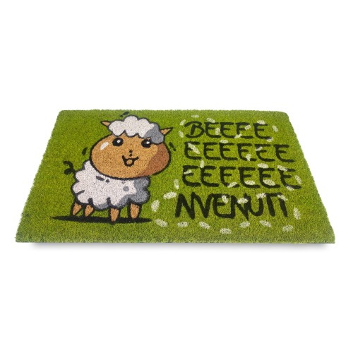 RUG Fußmatte aus natürlicher Kokosnuss mit SHEEP WELCOME