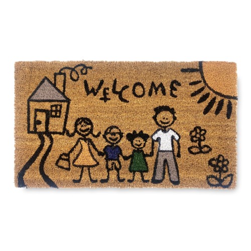 RUG Natural Coconut Doormat La Allegra Famiglia
