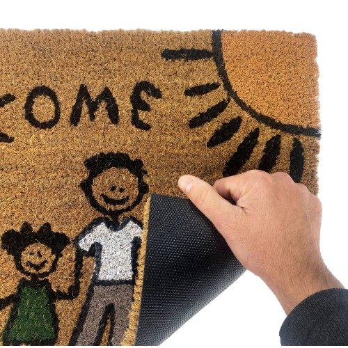 RUG Natural Coconut Doormat La Allegra Famiglia