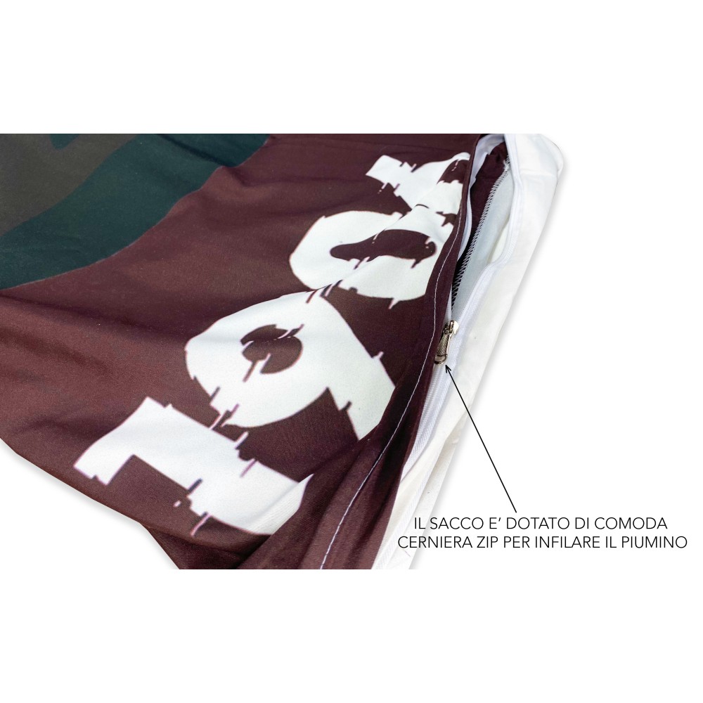 DUVET COVER RASATELLO HD PHOTOGRAPHIC TORO 1906