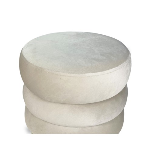 TERCIOPELO acolchado reposapiés acolchado de terciopelo macizo POUF