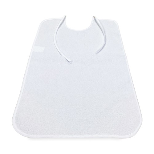 SET Bâillon blanc pour ADULTE Bâillon REMO © imperméable avec lacets résistants aux taches