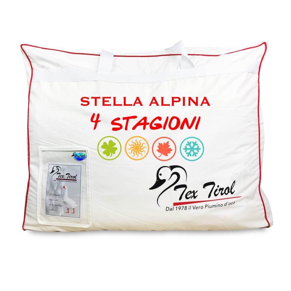 PIUMINO Oca TEX TIROL ©  Stella Alpina 4 STAGIONI 100% Piumino OCA Matrimoniale CM. 250X200