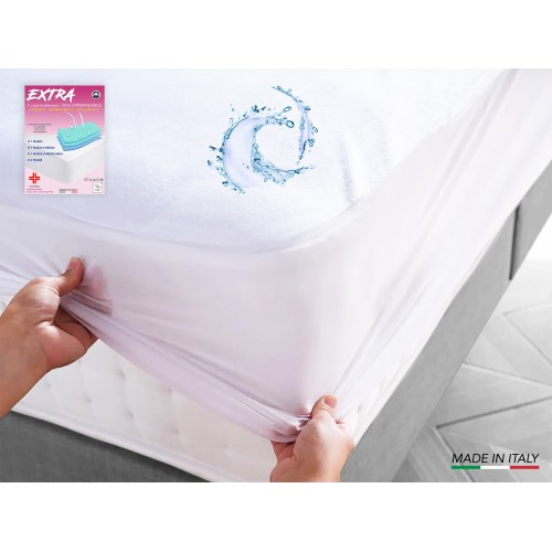 MATRATZENBEZUG Wasserdicht SANITÄR PVC EXTRA Qualität Made in Italy