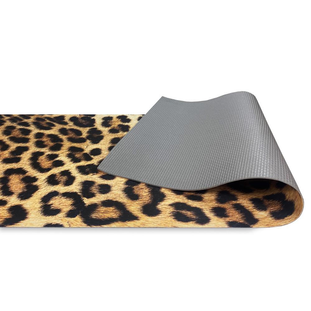 TAPIS Chemin de Cuisine Antidérapant Léopard Spotted Runner Made in Italy