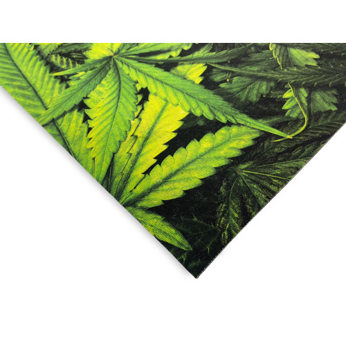 TAPIS CUISINE chemin de table Tapis antidérapant Green Leaves Marijuana Made in Italy