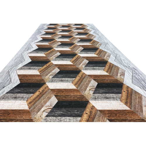 RUG Kitchen Runner GEOMETRIC Non-slip runner made in Italy