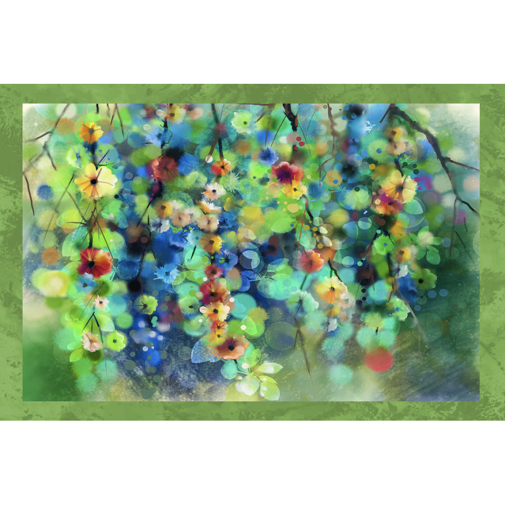 SET 6 PEZZI Strofinaccio QUADRI D'AUTORE in puro cotone stampato in ALTA definizione misura MAXI