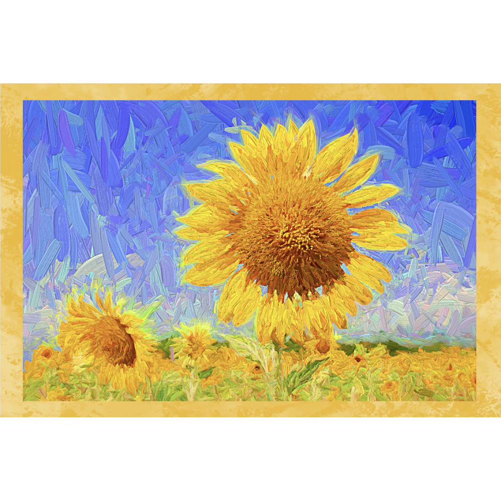 SET 6 PIEZAS Paño de cocina QUADRI D'AUTORE en puro algodón estampado en ALTA definición tamaño MAXI