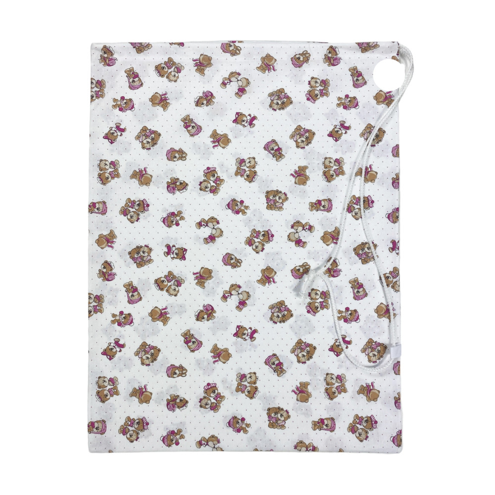 SACCO ASILO Pierino misura GRANDE MAXI cm. 45x60 Disegno Sweet Bear