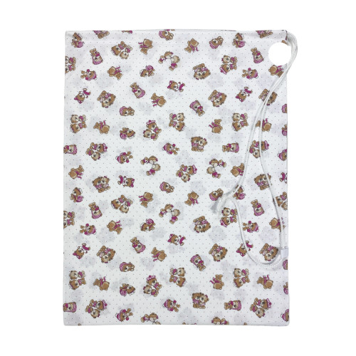 SACCO ASILO Pierino misura GRANDE MAXI cm. 45x60 Disegno Sweet Bear