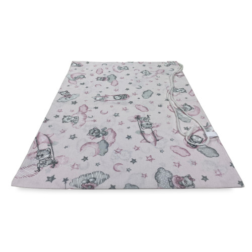 PIERINO KINDERGARTEN BAG Größe LARGE MAXI cm. 45x60 Kätzchen-Zeichnung