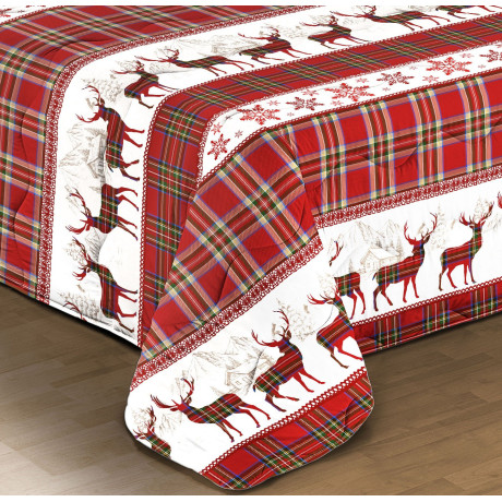 Tyrolean-style lanzo quilt ideal in the spring-summer season