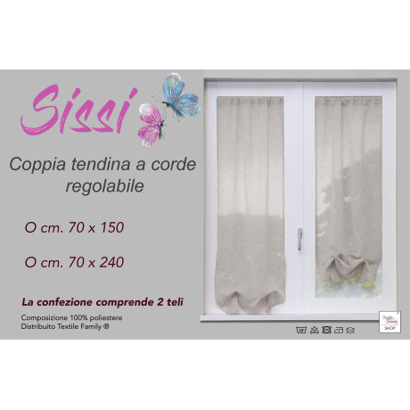 PAIR OF MODERN GLASS SISSI...