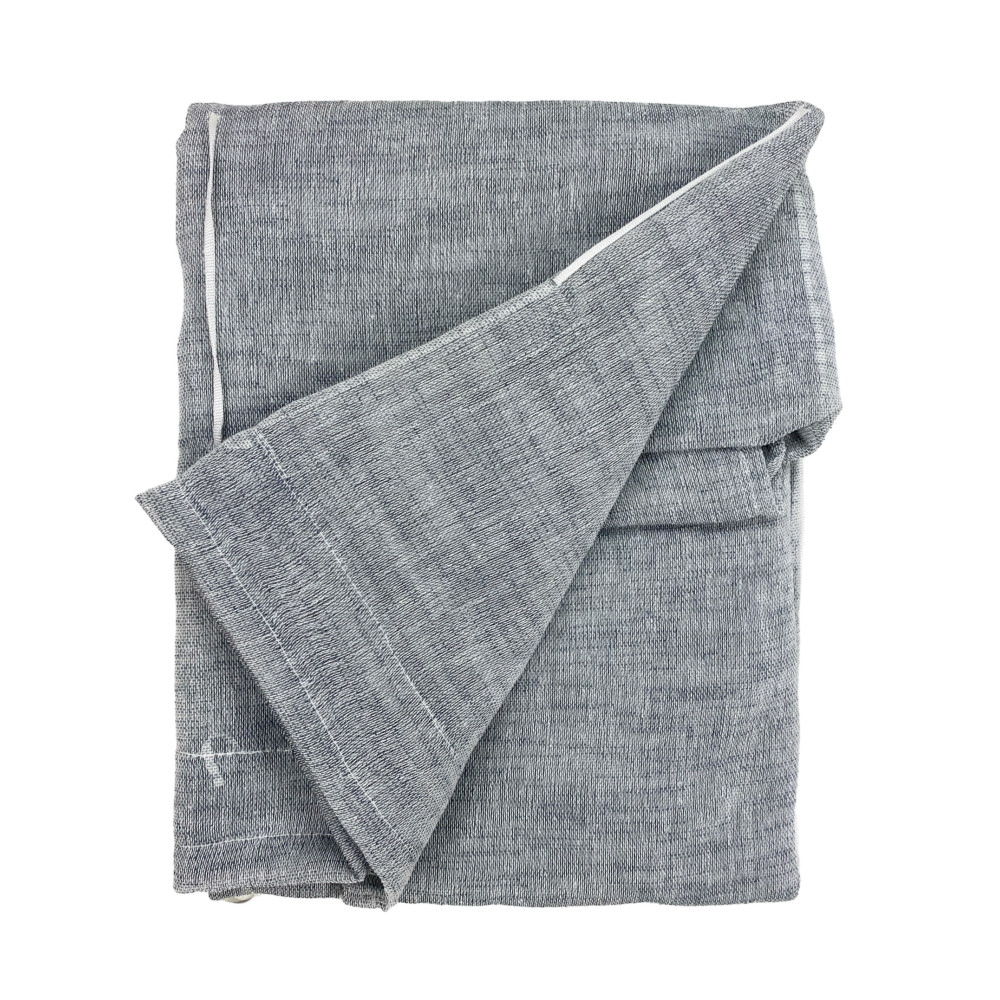 PAIRE DE RIDEAUX SISSI MODERN GLASS de 70 cm de large Ajustable avec cordon GRIS