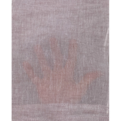 PAR DE VIDRIO MODERNO Cortina sissi cm 70 de ancho Ajustable con cordón ROSA