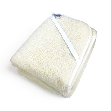 Mattress topper in real merino wool