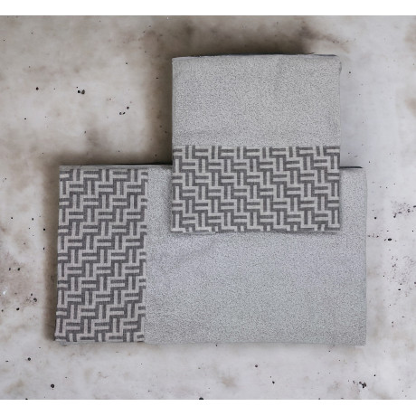 Modern Grey Pure Cotton Towels