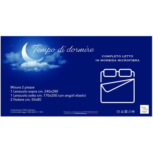 JUEGO DE SÁBANAS de microfibra suave SOLID RED 2 SQUARE cama doble sin plancha