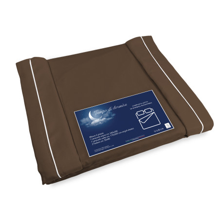 brown microfiber sheet