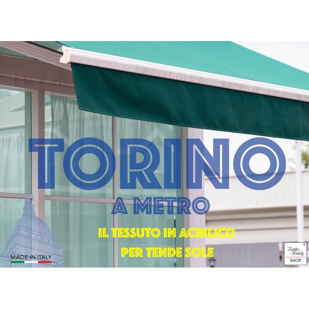 TORINO outdoor GARDEN balcony FABRIC in acrylic height cm. 140 solid color