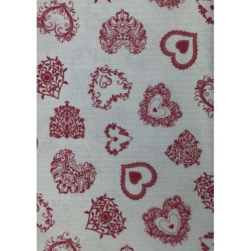 TOWEL FURNISHING COVER GRAN SCARF BEDSPREAD SOFA COVER FABRIC HEART RED
