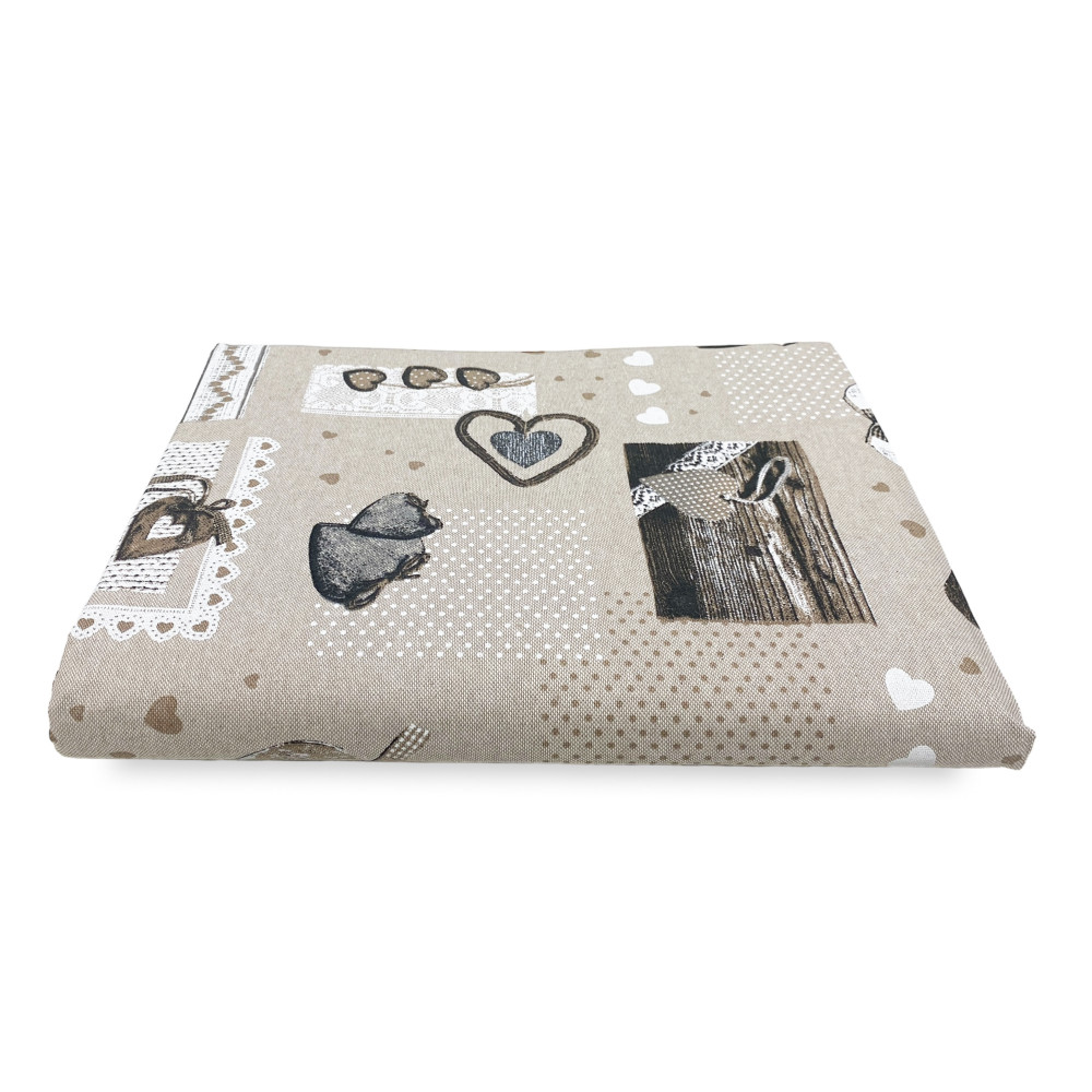 HOUSSE DE SERVIETTE D’AMEUBLEMENT GRAN FOULARD Couvre-lit HOUSSE DE CANAPÉ Tissu MIROS HOUX BEIGE