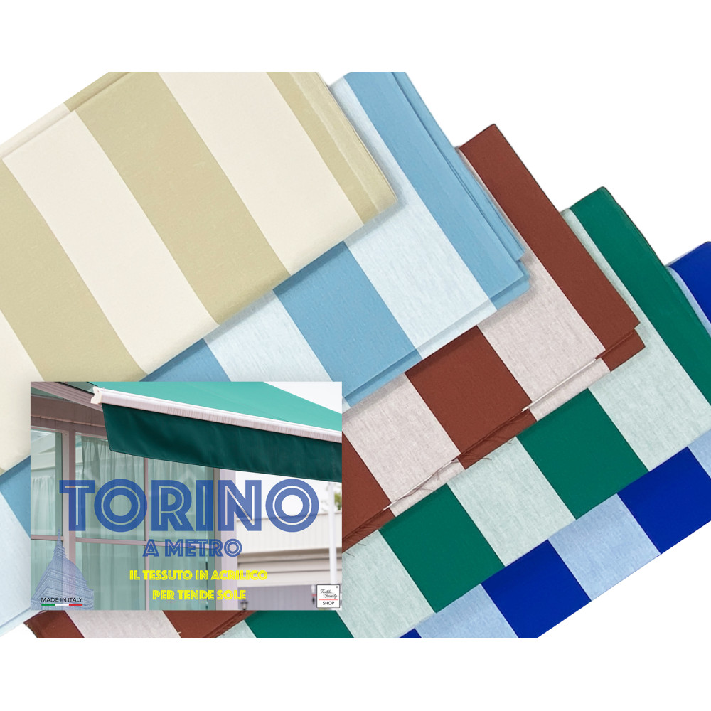 TORINO outdoor GARDEN balcony FABRIC in acrylic height 2 meters cm. 200 EVEN LINE