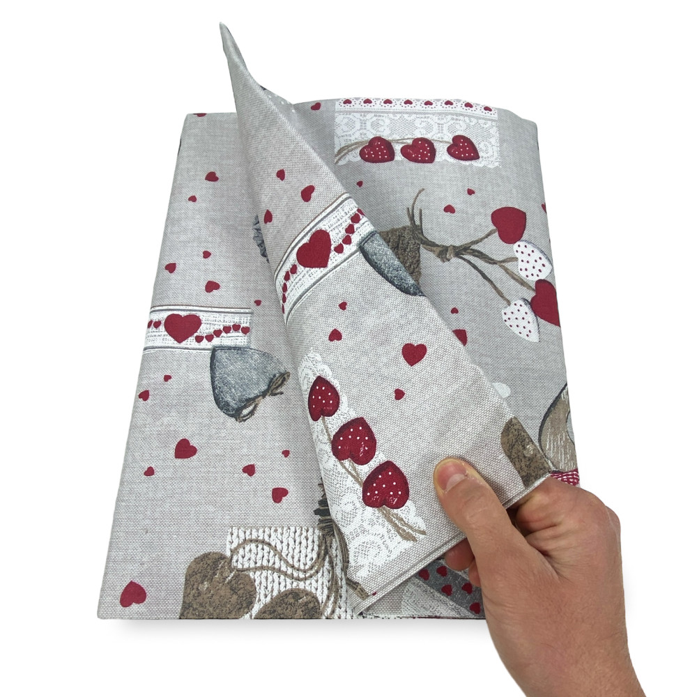 Towel COPRITUTTO Gran SCARF Bedspread SOFA COVER Fabric TYROLEAN HOLLY