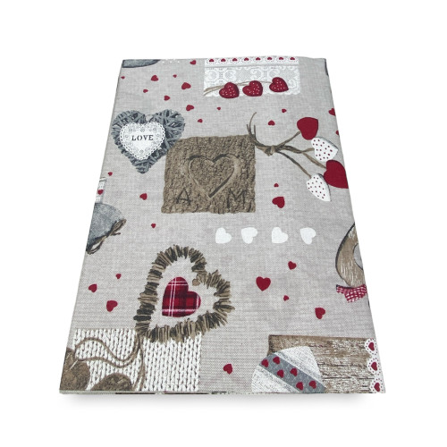 Handtuch COPRITUTTO Gran SCARF Tagesdecke SOFA COVER Stoff TYROLEAN HOLLY